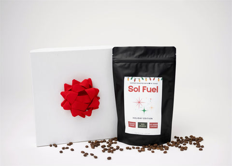 Signature Luxe Holiday Box with one coffee bag