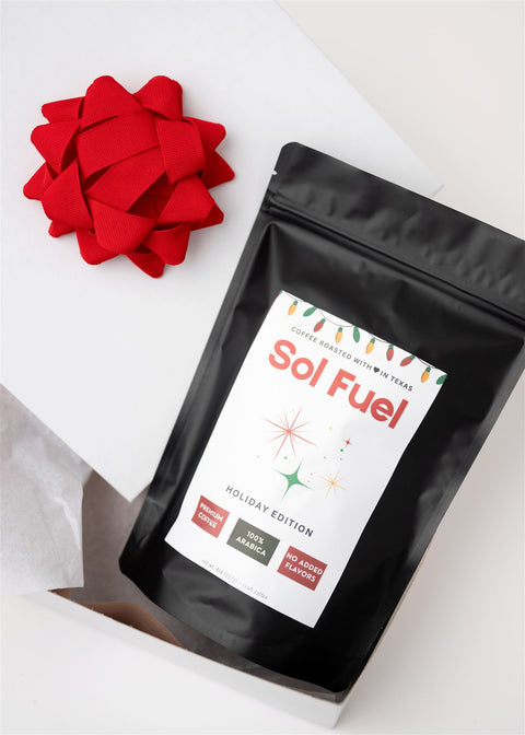 Signature Luxe Holiday Box with one coffee bag